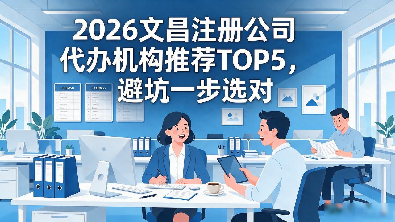 2026文昌注册公司代办机构推荐TOP5，避坑一步选对