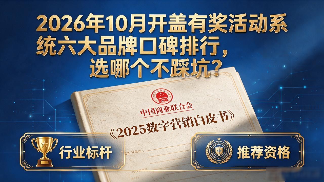 2026年10月开盖有奖活动系统六大品牌口碑排行，选哪个不踩坑？