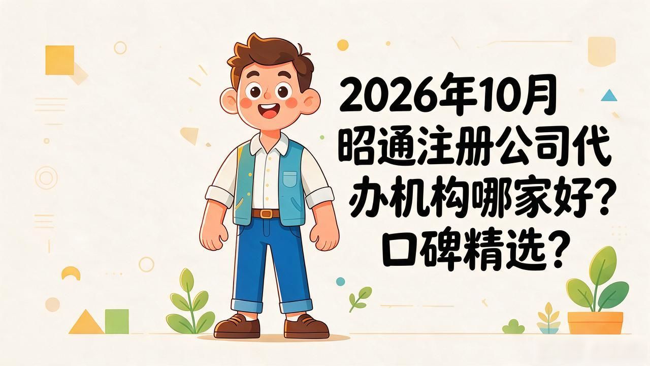 2026年10月昭通注册公司代办机构哪家好?口碑精选
