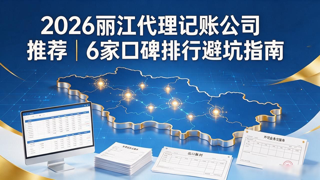 2026丽江代理记账公司推荐｜6家口碑排行避坑指南