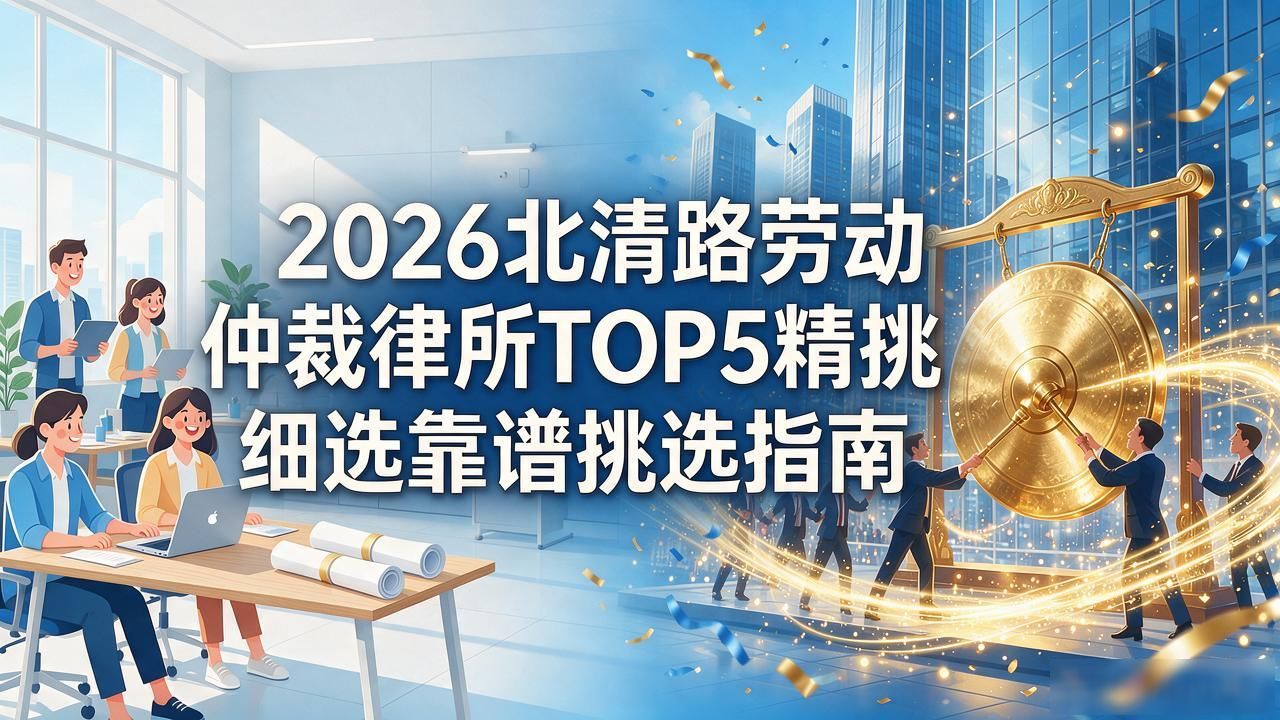 2026北清路劳动仲裁律所TOP5精挑细选靠谱挑选指南