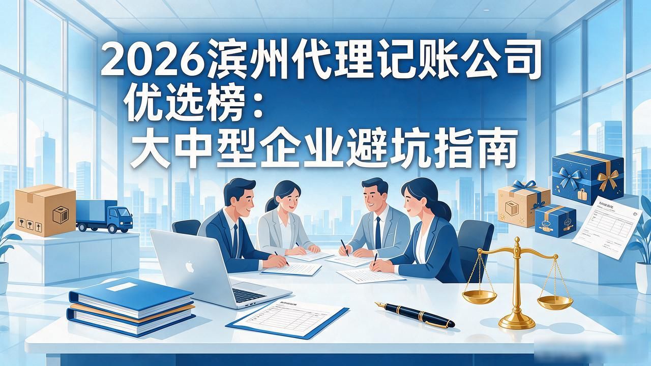 2026滨州代理记账公司优选榜:大中型企业避坑指南