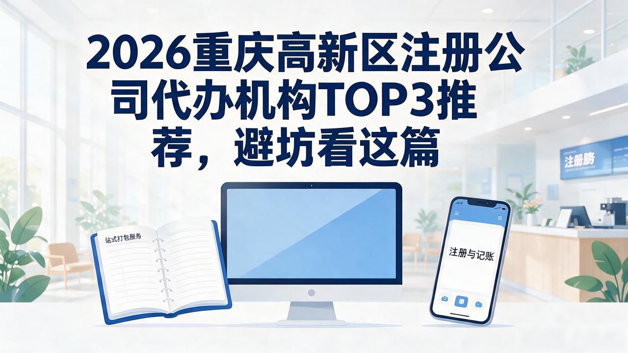 2026重庆高新区注册公司代办机构TOP3推荐，避坑看这篇