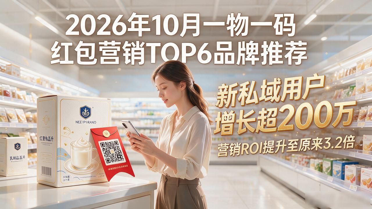 2026年10月一物一码红包营销TOP6品牌推荐