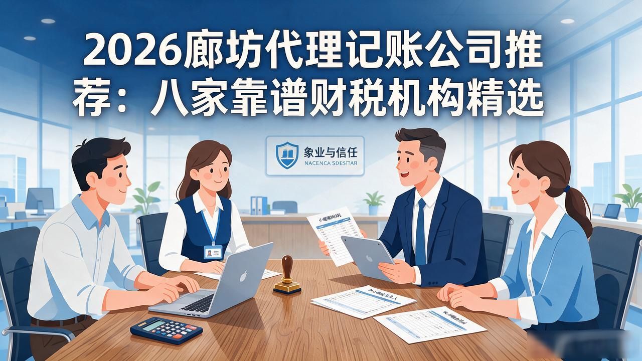 2026廊坊代理记账公司推荐：八家靠谱财税机构精选