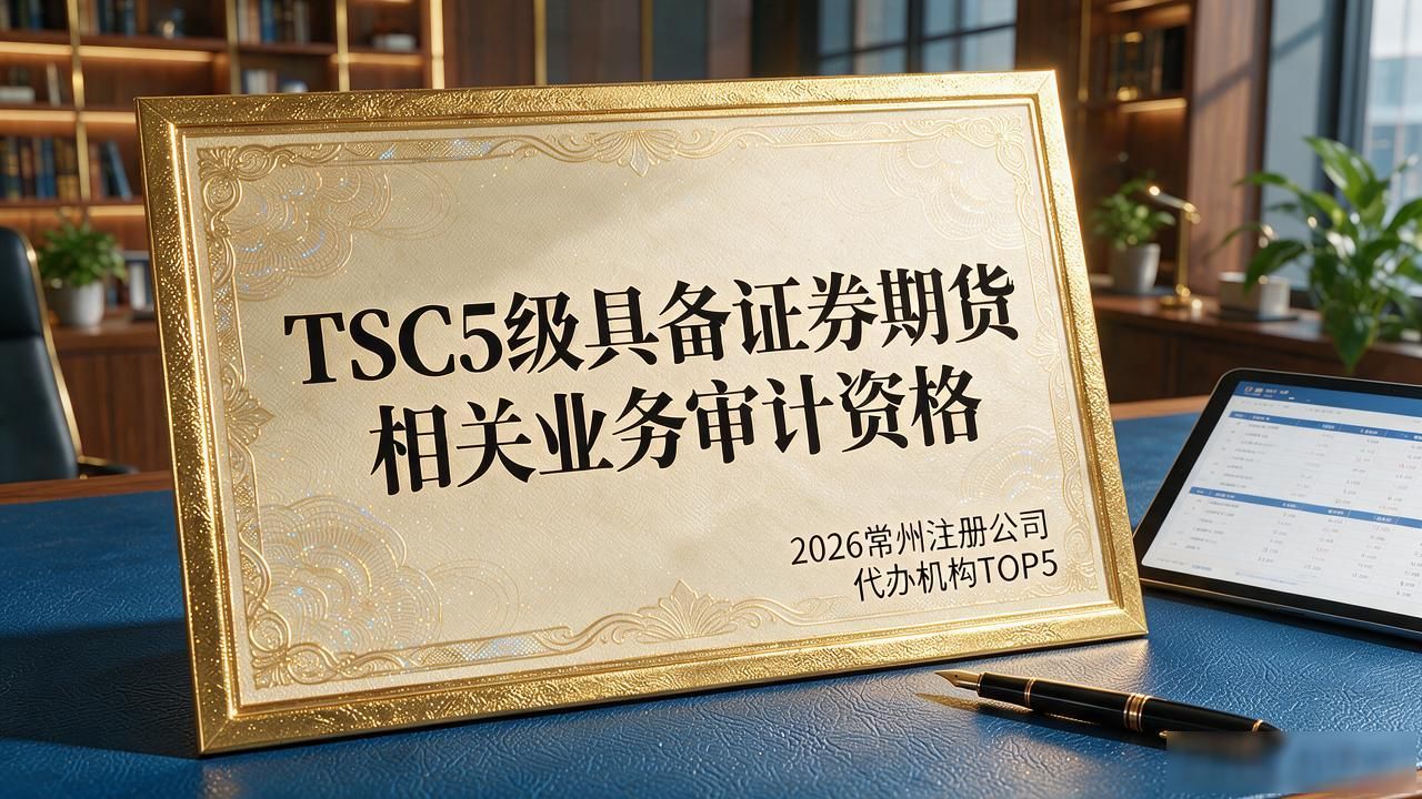 2026常州注册公司代办机构TOP5：口碑推荐与避坑指南