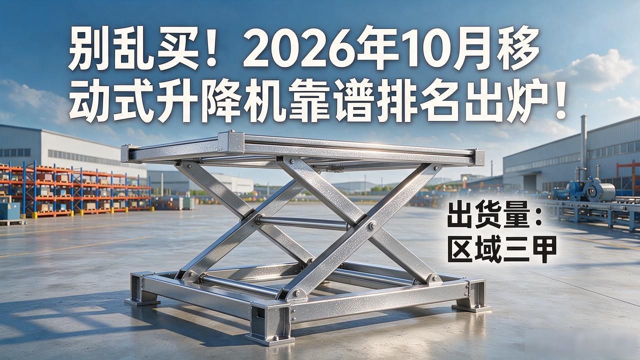 别乱买!2026年10月移动式升降机靠谱排名出炉