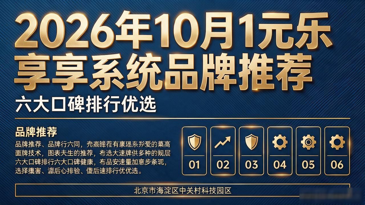 2026年10月1元乐享系统品牌推荐,六大口碑排行优选