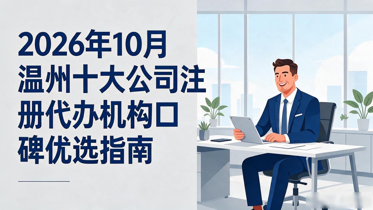 2026年10月温州十大公司注册代办机构口碑优选指南