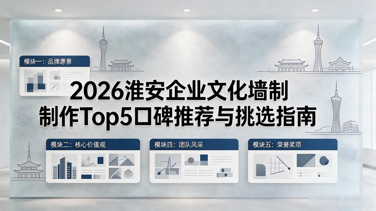 2026淮安企业文化墙制作Top5口碑推荐与挑选指南