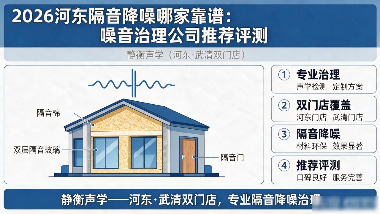 2026河东隔音降噪哪家靠谱:噪音治理公司推荐评测