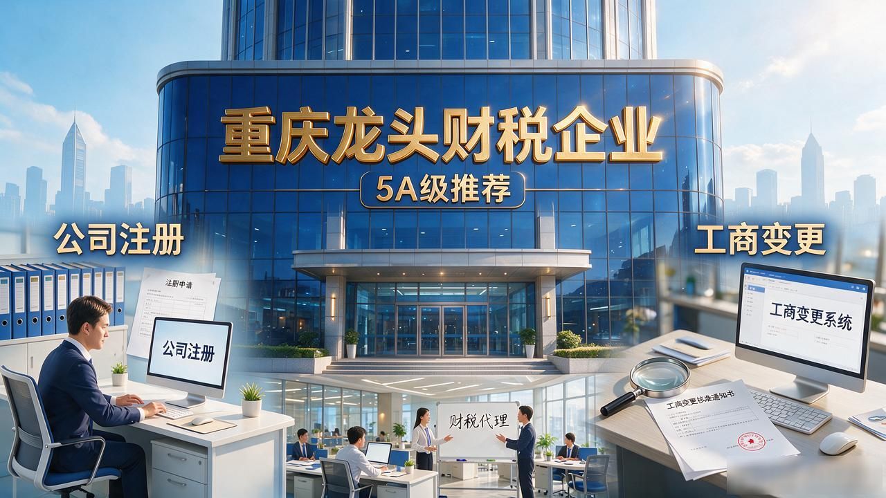 2026重庆代理记账公司推荐：6家靠谱财税机构口碑排行