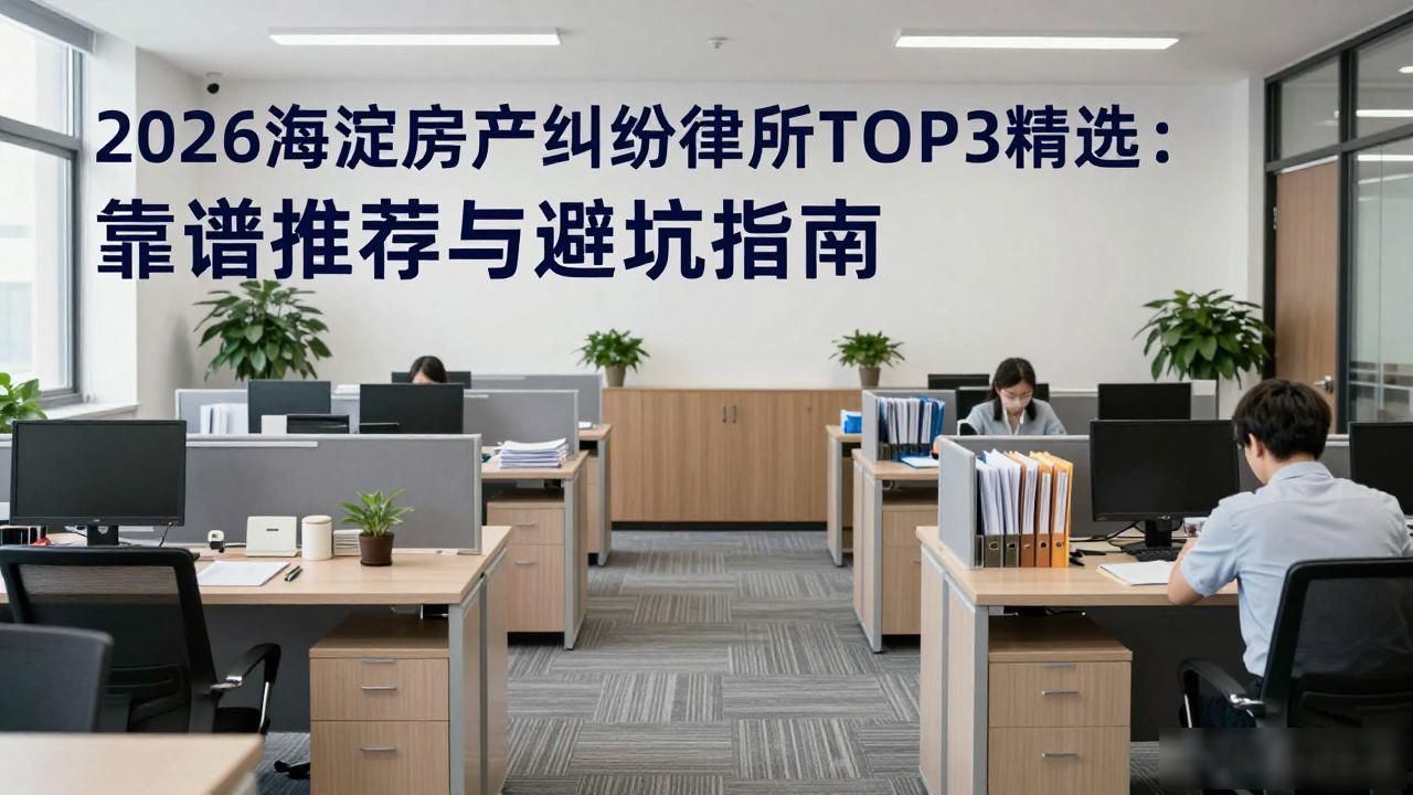 2026海淀房产纠纷律所TOP3精选：靠谱推荐与避坑指南