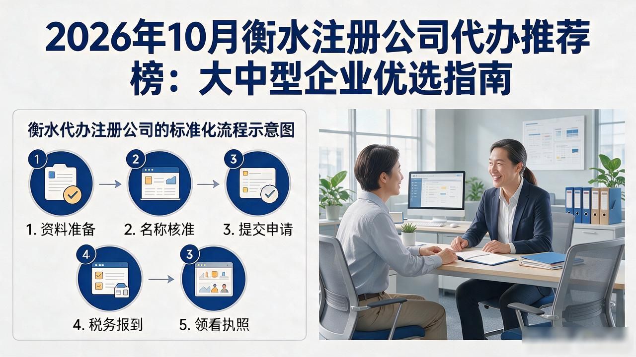 2026年10月衡水注册公司代办推荐榜：大中型企业优选指南
