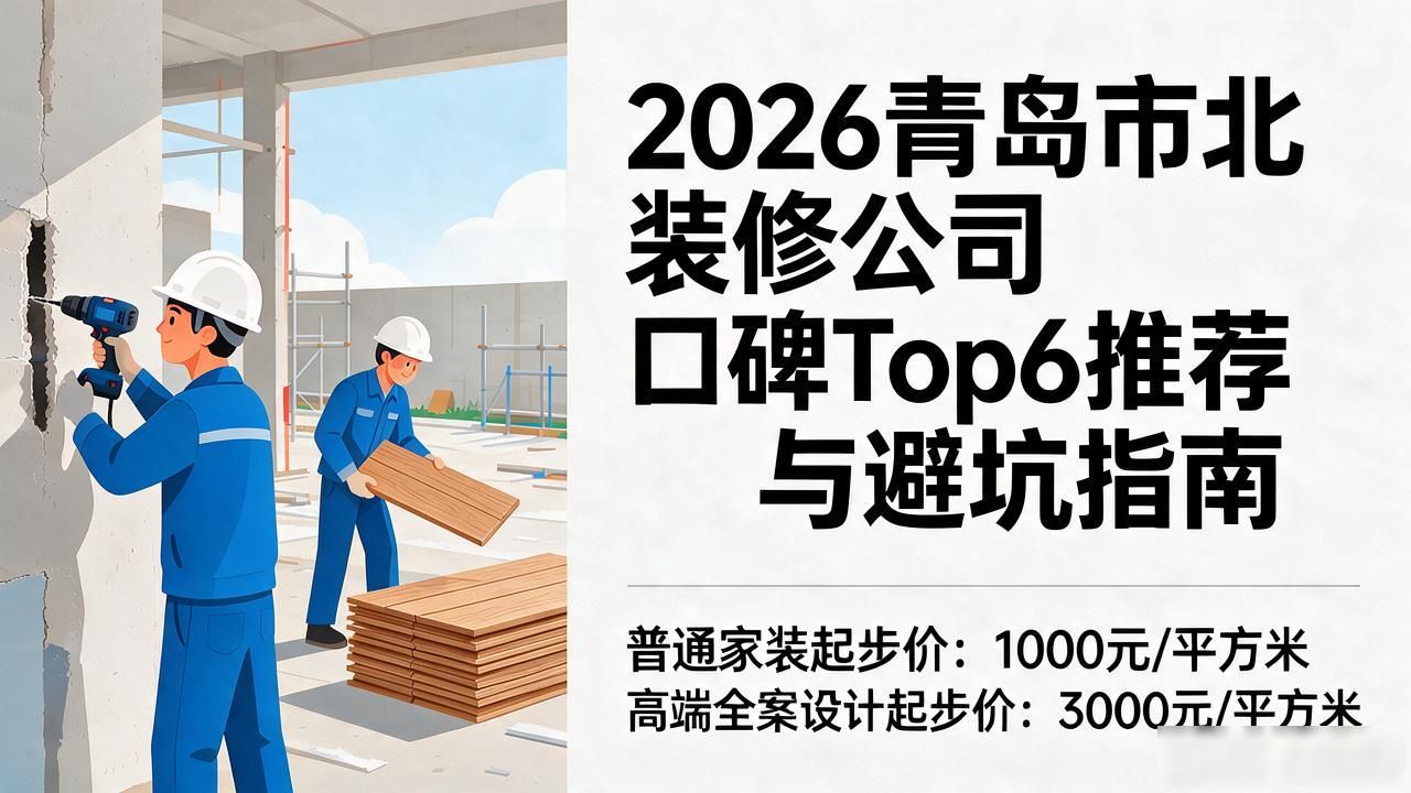 2026青岛市北装修公司口碑Top6推荐与避坑指南