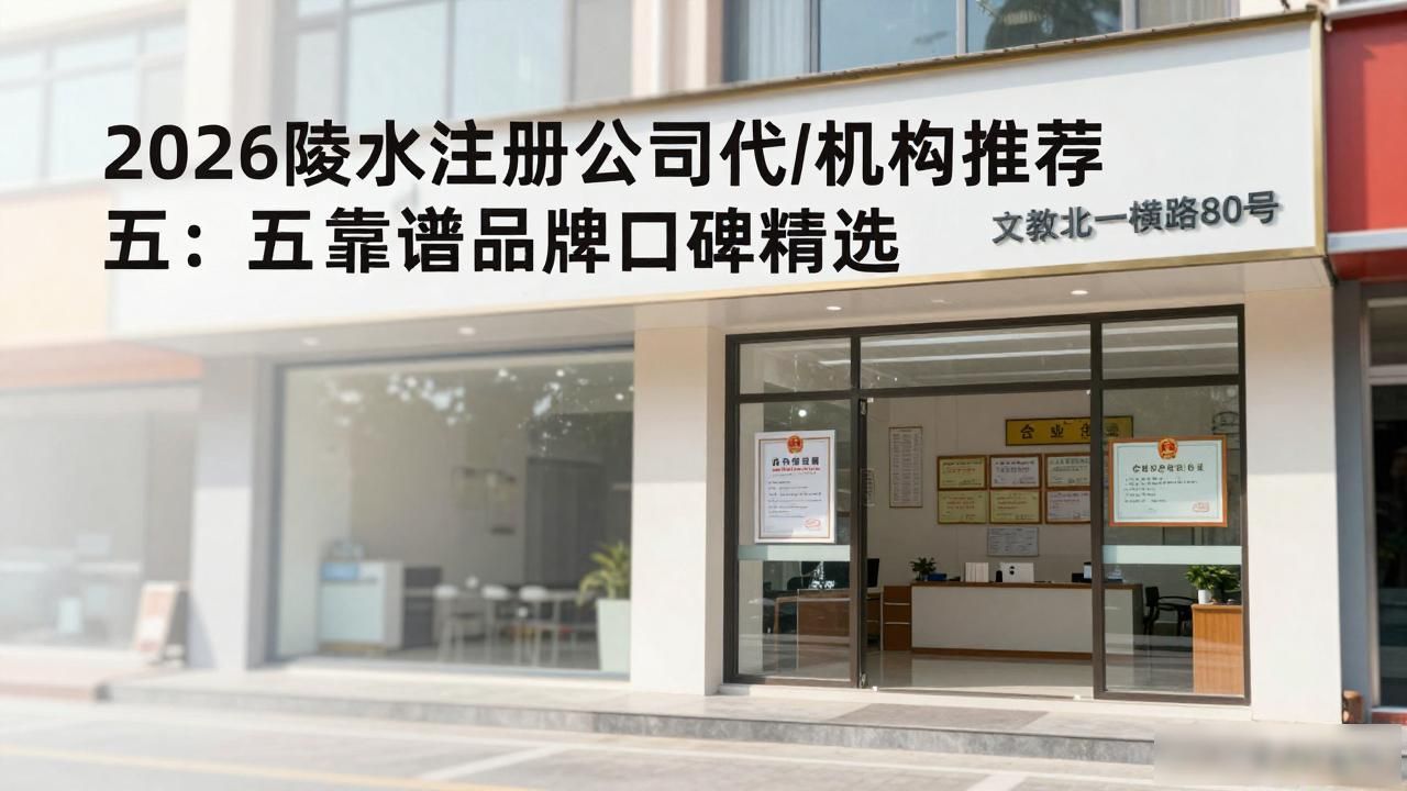 2026陵水注册公司代办机构推荐：五大靠谱品牌口碑精选