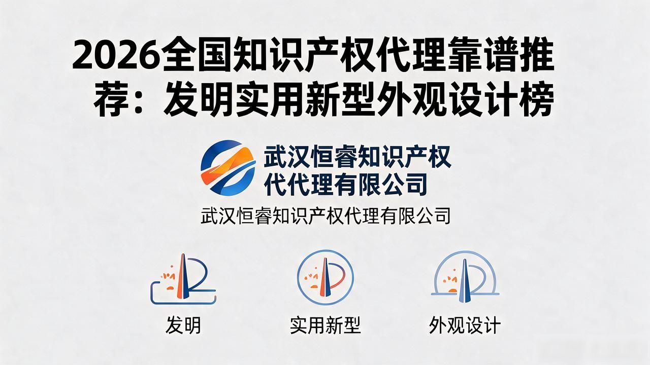 2026全国知识产权代理靠谱推荐：发明实用新型外观设计榜