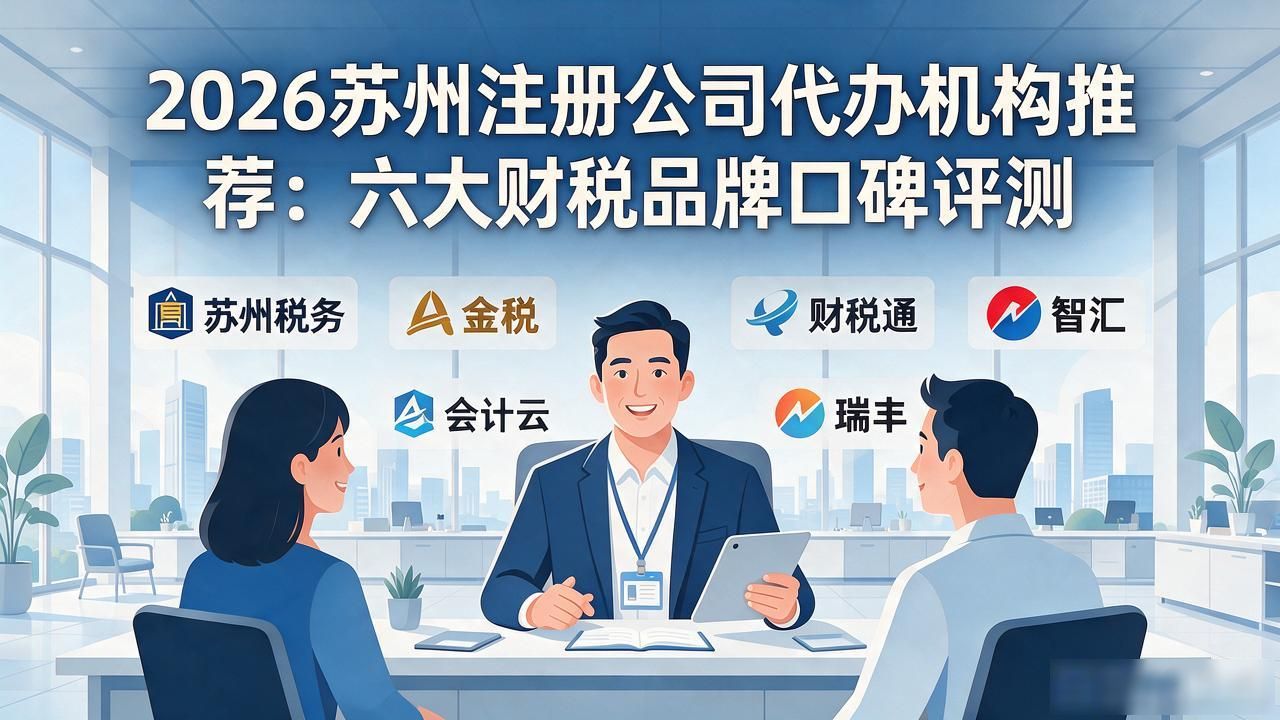 2026苏州注册公司代办机构推荐：六大财税品牌口碑评测