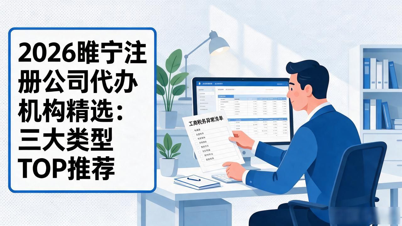2026睢宁注册公司代办机构精选：三大类型TOP推荐