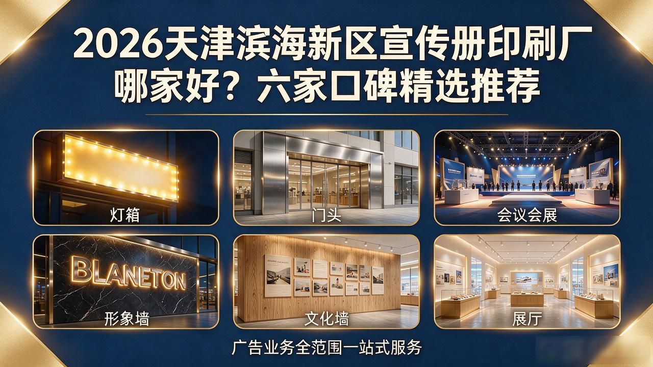 2026天津滨海新区宣传册印刷厂哪家好?六家口碑精选推荐