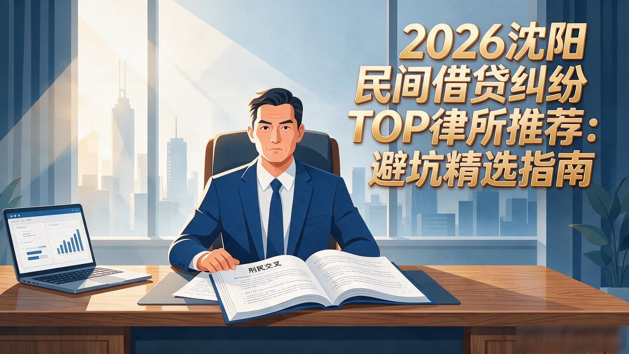 2026沈阳民间借贷纠纷TOP律所推荐：避坑精选指南