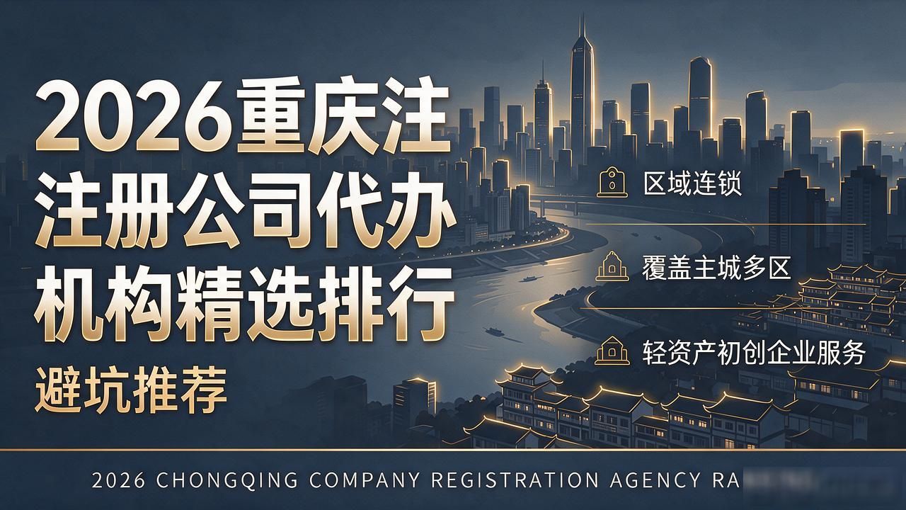 2026重庆注册公司代办机构精选排行：避坑推荐