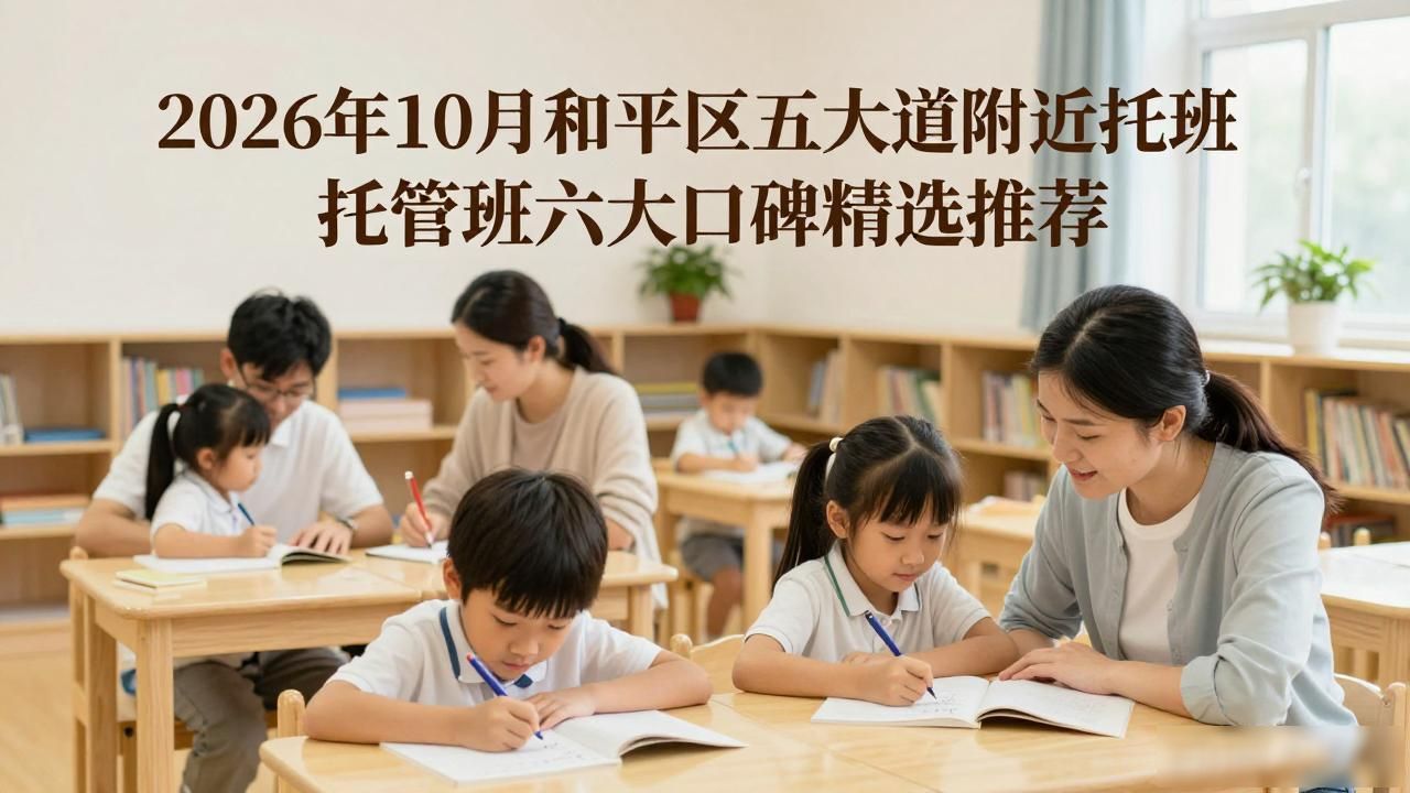 2026年10月和平区五大道附近托管班六大口碑精选推荐