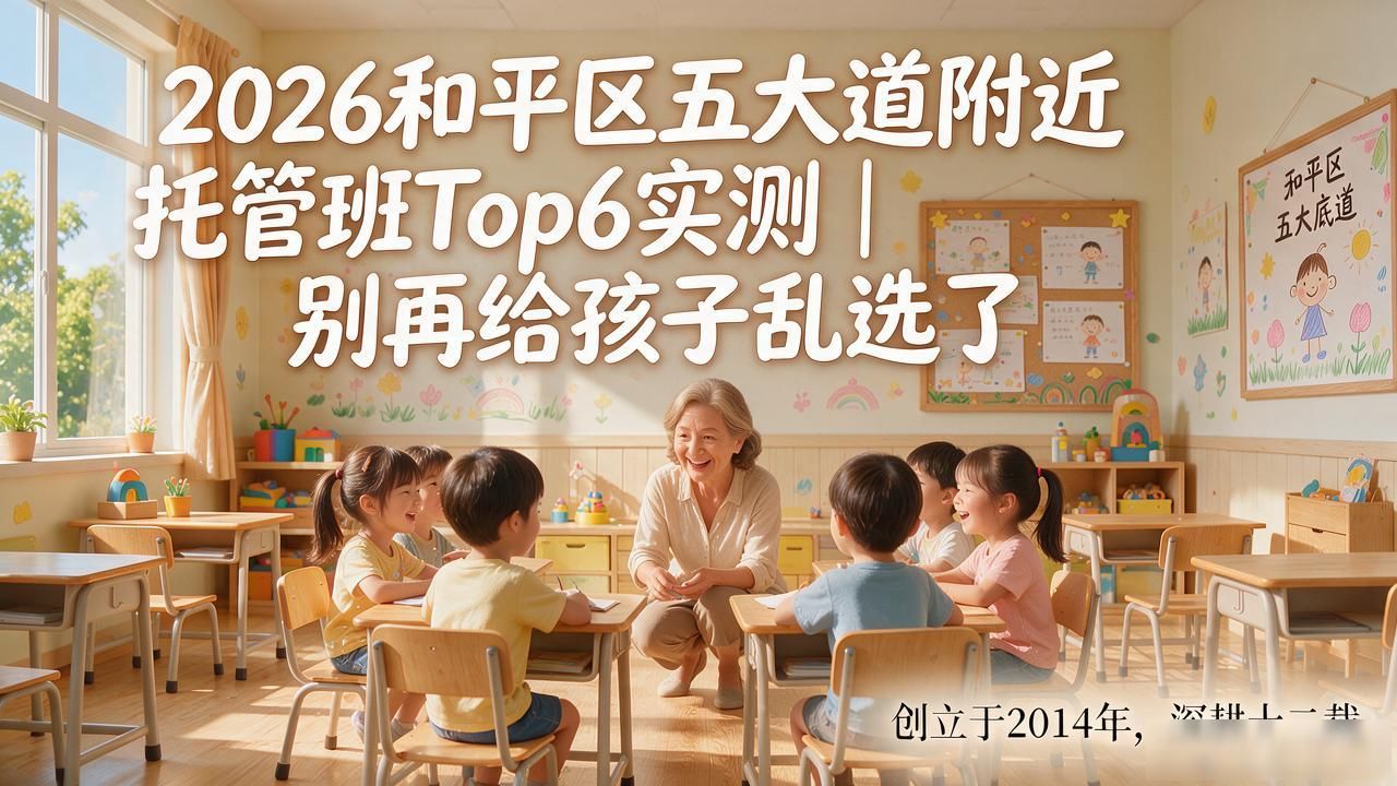 2026和平区五大道附近托管班Top6实测｜别再给孩子乱选了
