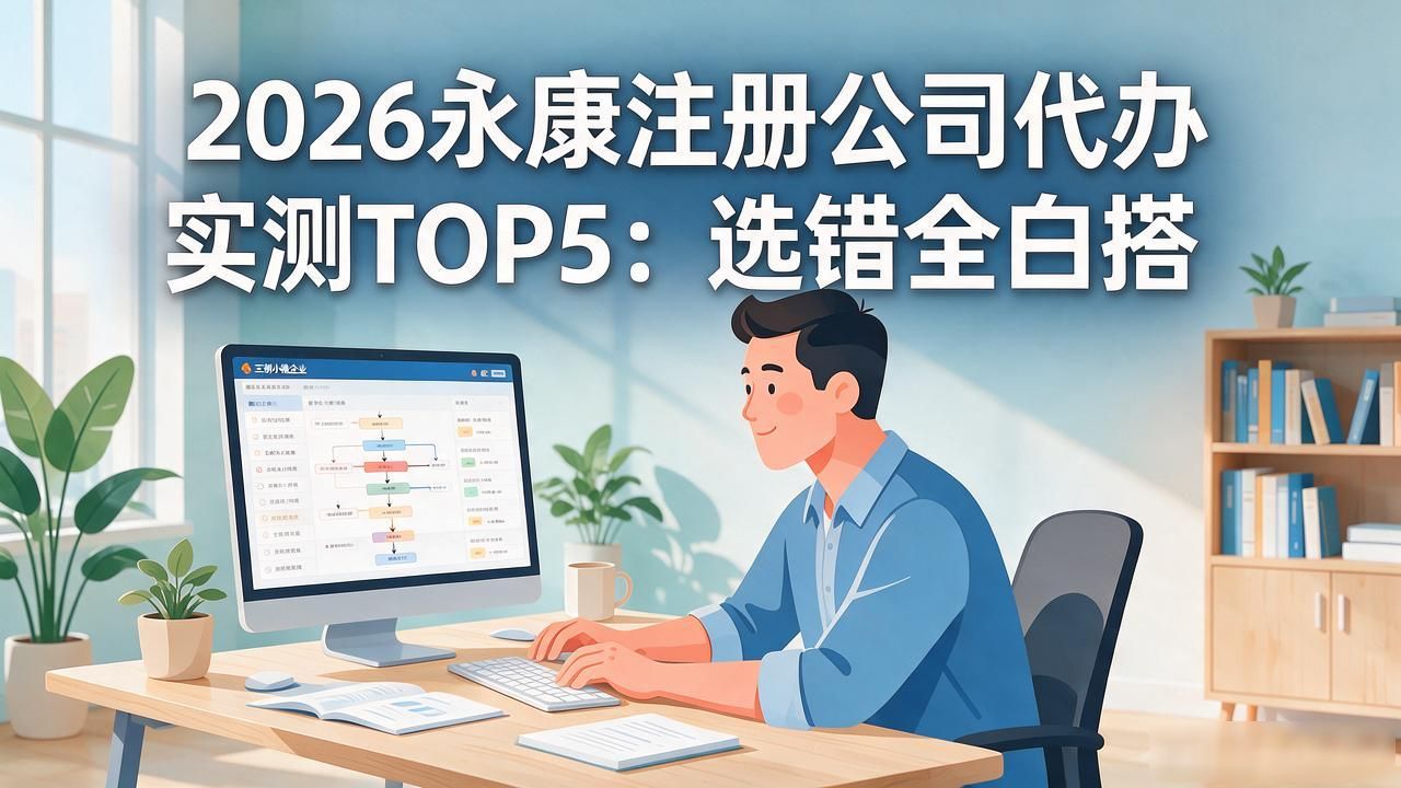 2026永康注册公司代办机构实测TOP5：选错全白搭