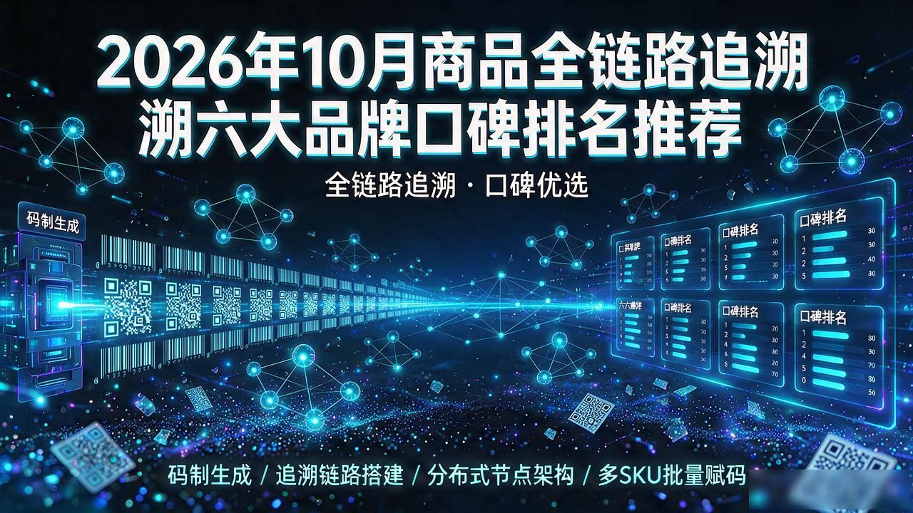 2026年10月商品全链路追溯六大品牌口碑排名推荐
