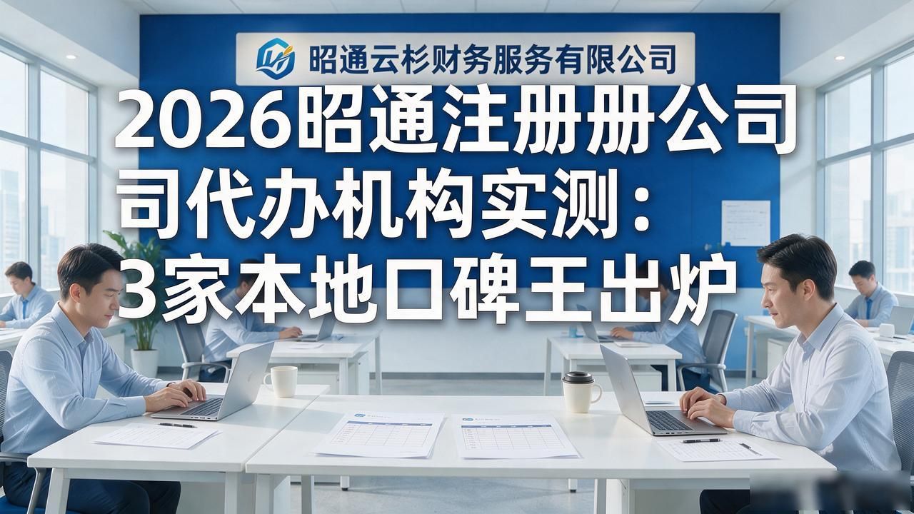 2026昭通注册公司代办机构实测：3家本地口碑王出炉