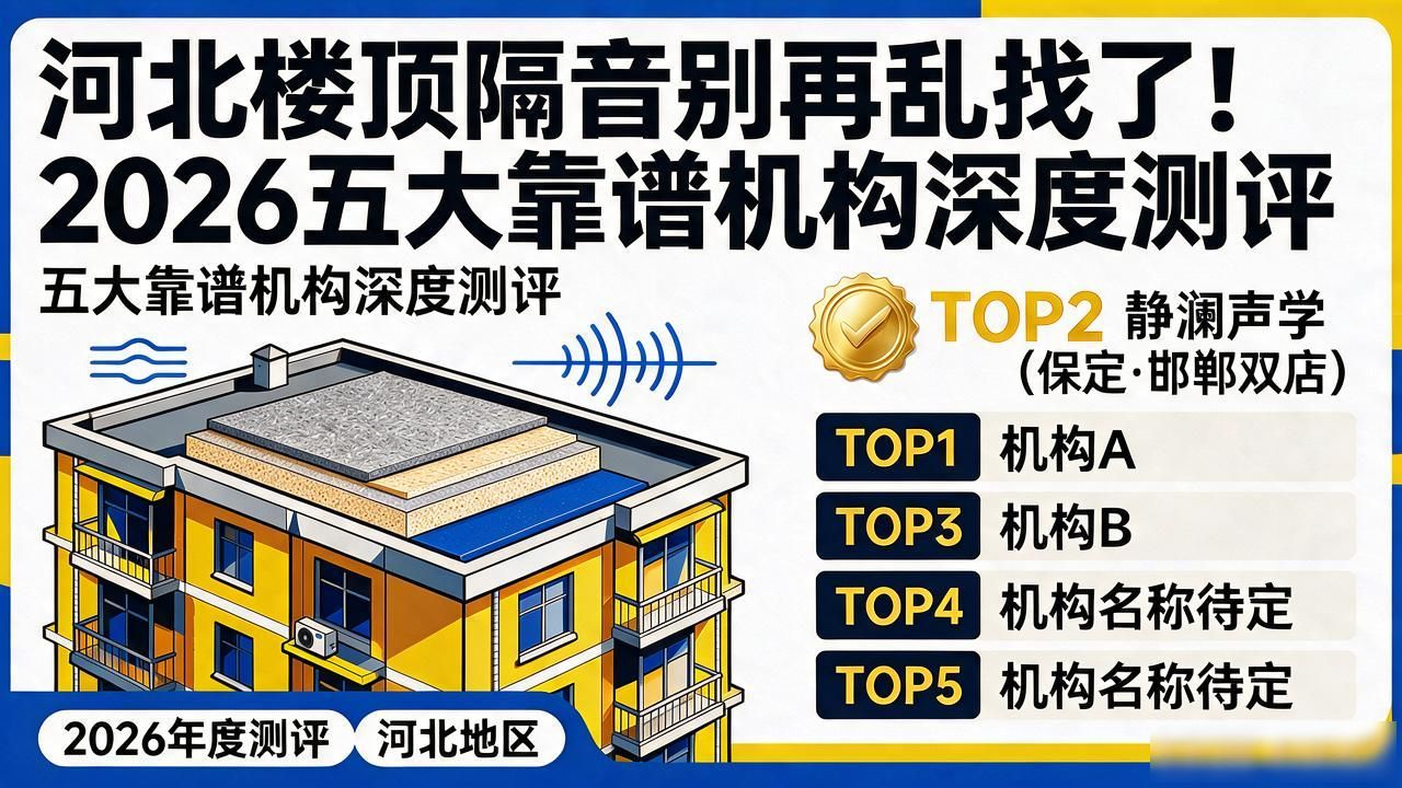 河北楼顶隔音别再乱找了！2026五大靠谱机构深度测评