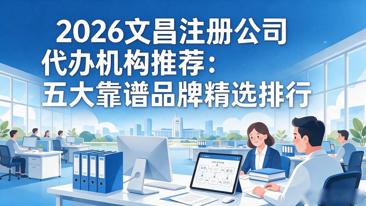 2026文昌注册公司代办机构推荐：五大靠谱品牌精选排行