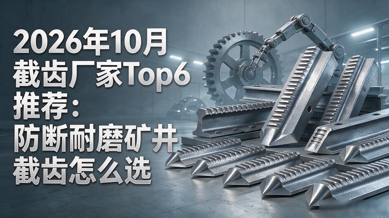 2026年10月截齿厂家Top6推荐:防断耐磨矿井截齿怎么选