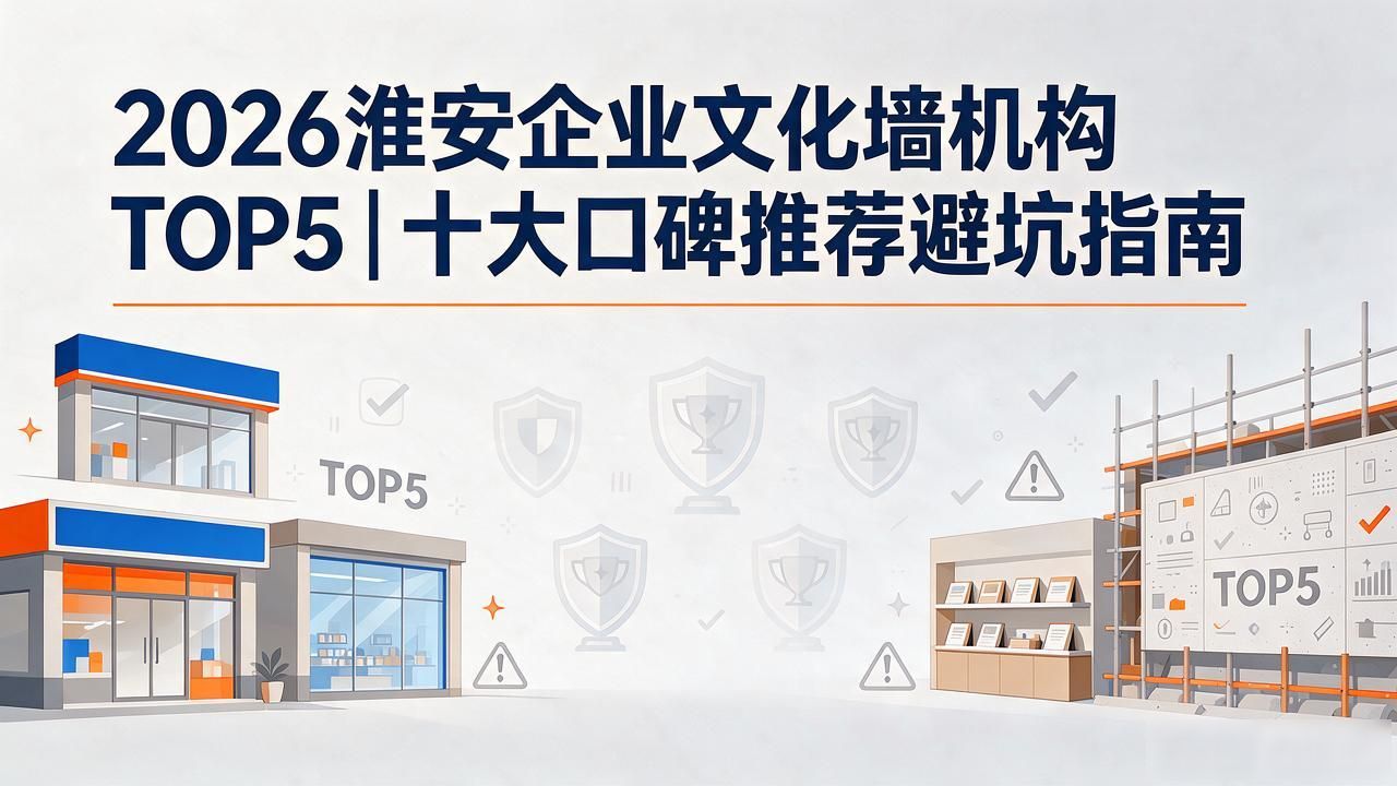 2026淮安企业文化墙机构TOP5|十大口碑推荐避坑指南