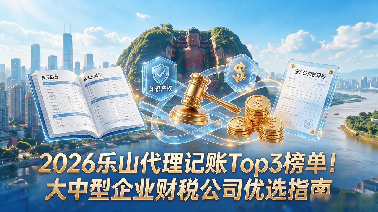 2026乐山代理记账Top3榜单！大中型企业财税公司优选指南