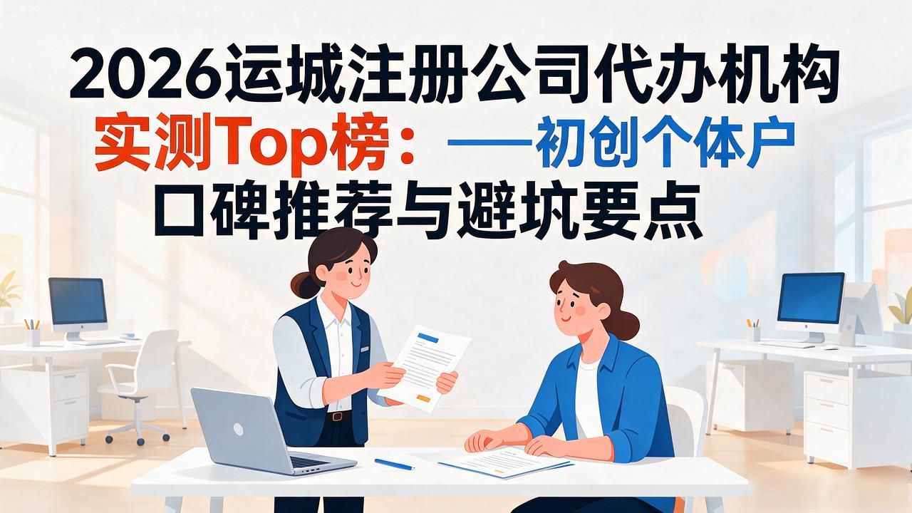 2026运城注册公司代办机构实测Top榜：口碑推荐与避坑要点