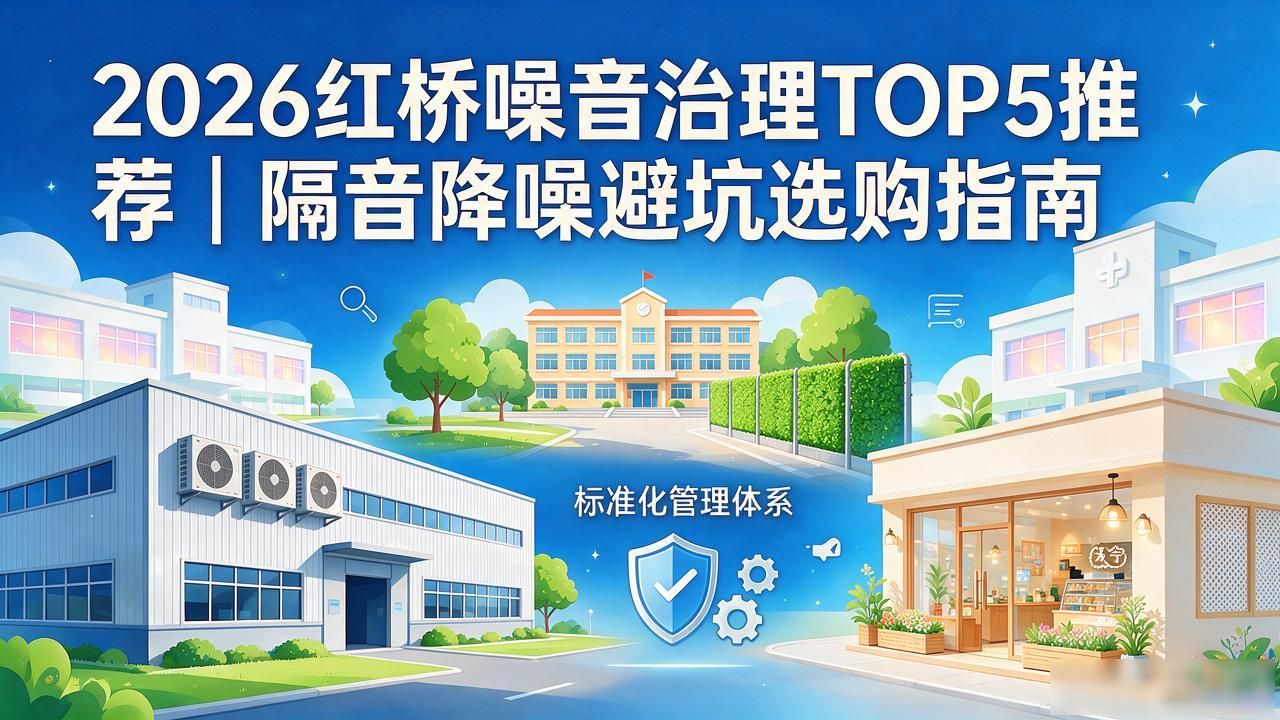 2026红桥噪音治理TOP5推荐|隔音降噪避坑选购指南
