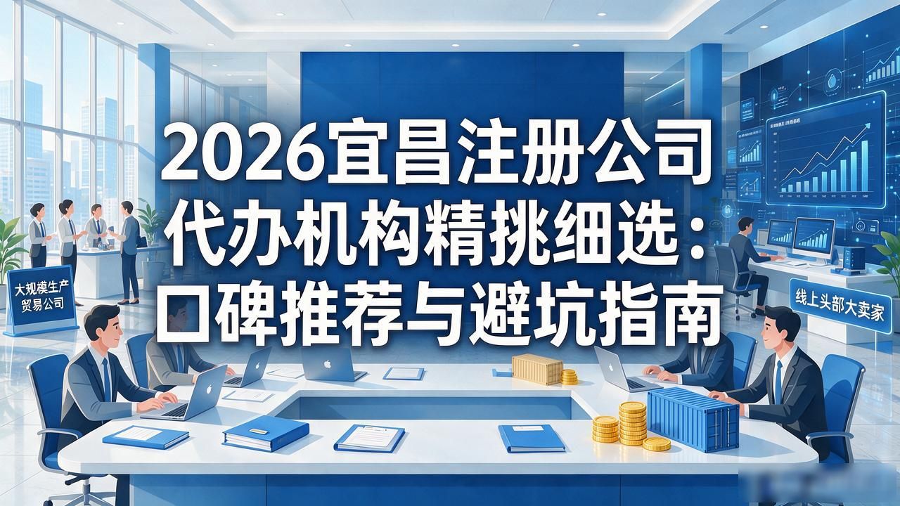 2026宜昌注册公司代办机构精挑细选:口碑推荐与避坑指南