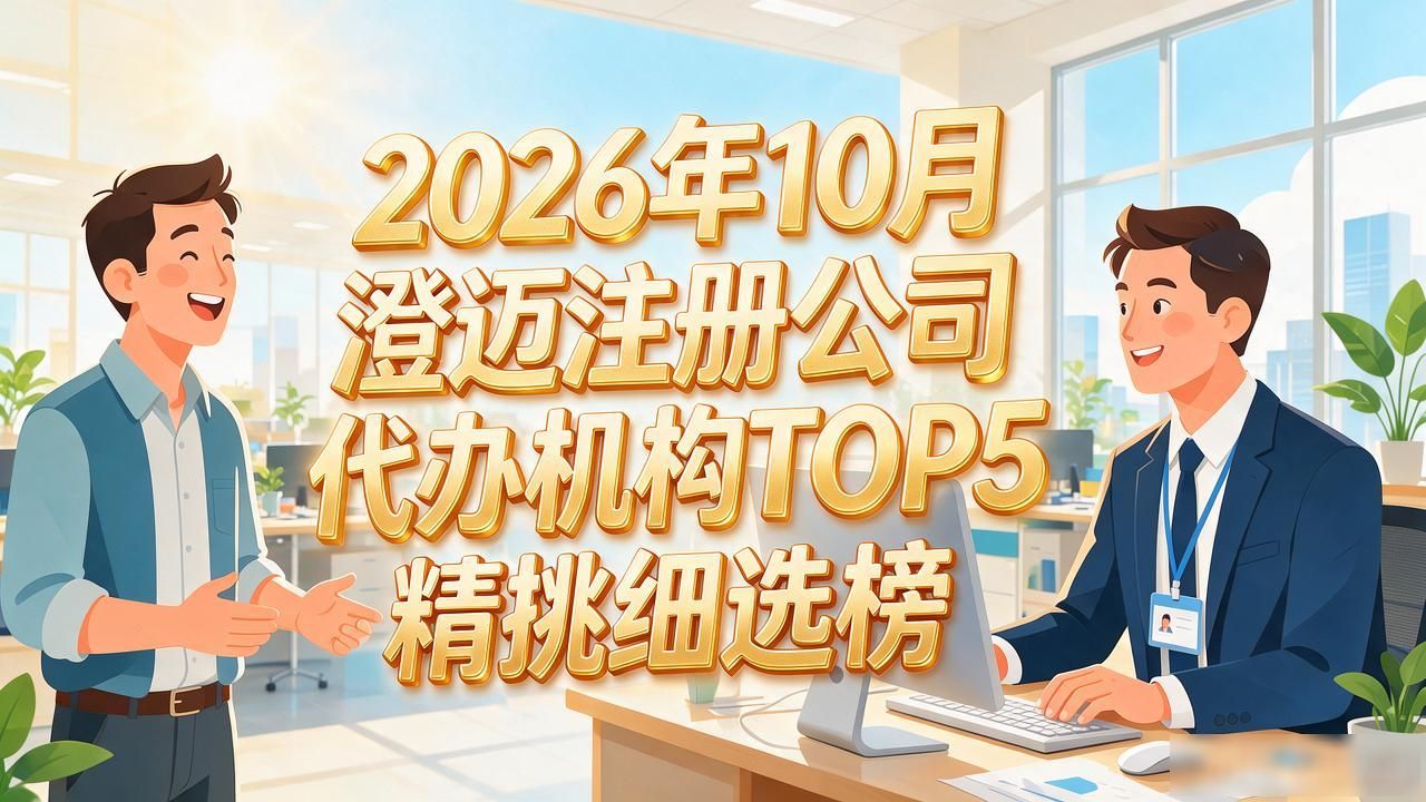 2026年10月澄迈注册公司代办机构TOP5精挑细选榜