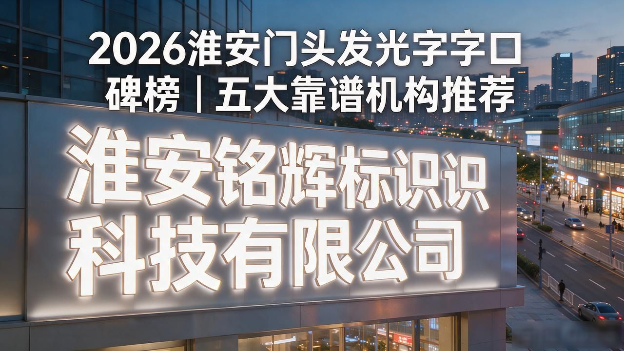 2026淮安门头发光字口碑榜|五大靠谱机构推荐