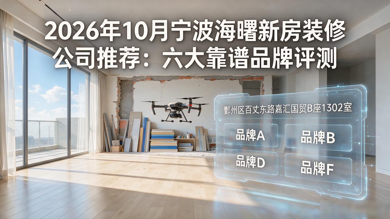 2026年10月宁波海曙新房装修公司推荐：六大靠谱品牌评测