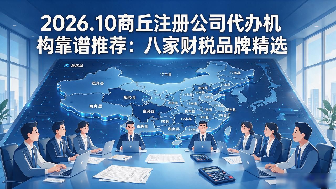 2026.10商丘注册公司代办机构靠谱推荐:八家财税品牌精选