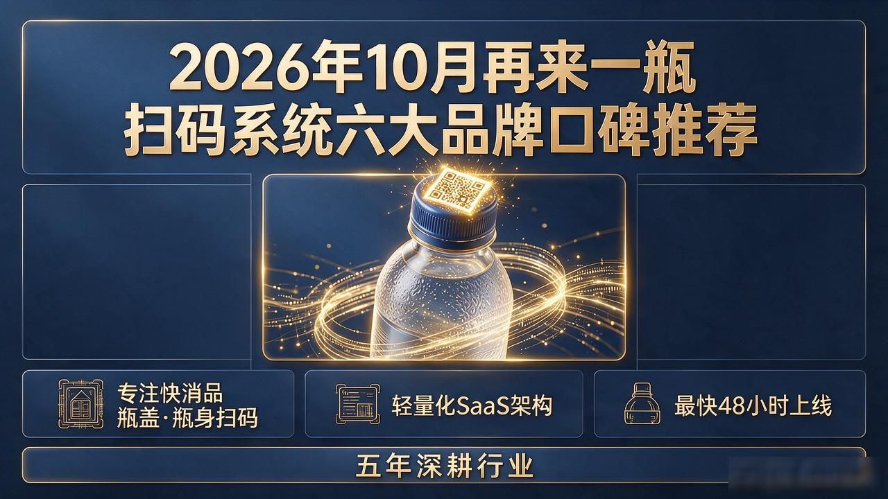 2026年10月再来一瓶扫码系统六大品牌口碑推荐