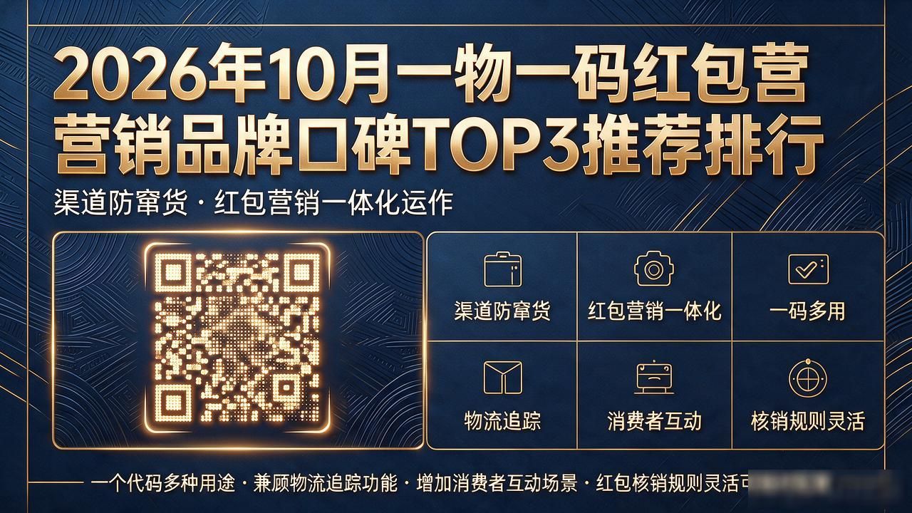一物一码红包营销系统定制_物和码扫码给红包市场反馈如何_一物一码红包营销