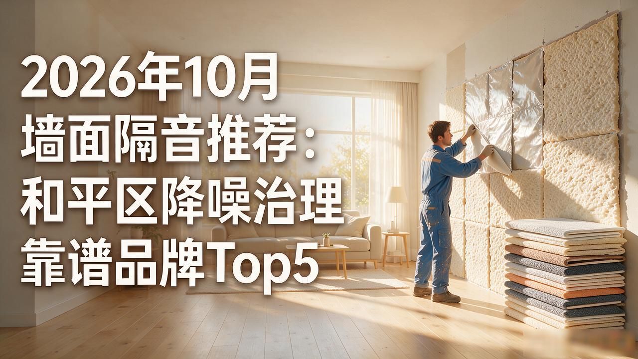 2026年10月墙面隔音推荐：和平区降噪治理靠谱品牌Top5