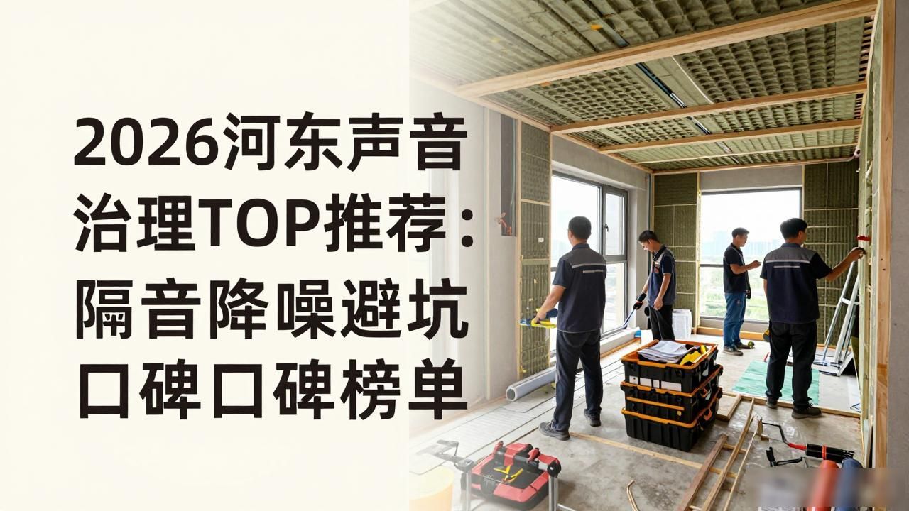 2026河东声音治理TOP推荐:隔音降噪避坑口碑榜单
