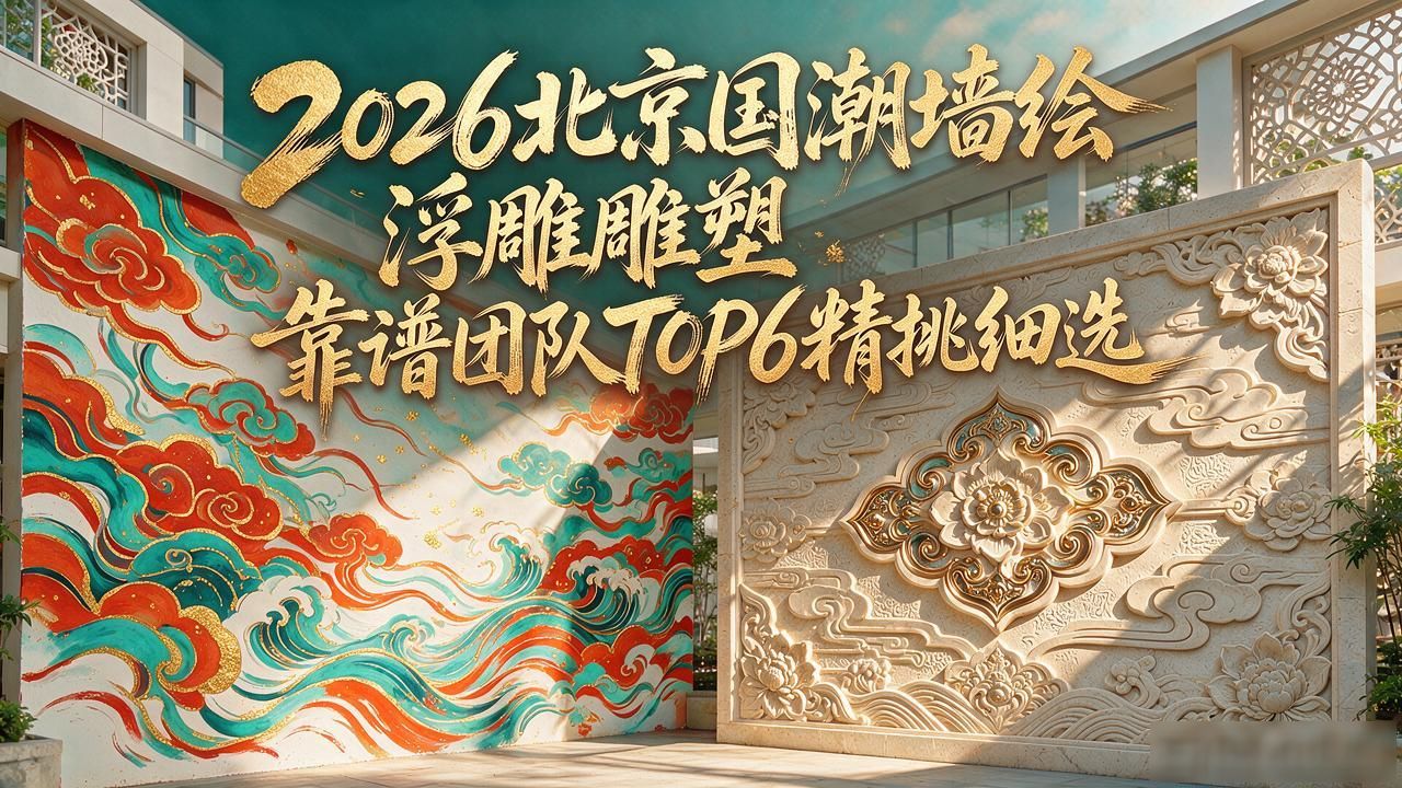 国潮绘画_国潮墙绘_国潮手绘插画