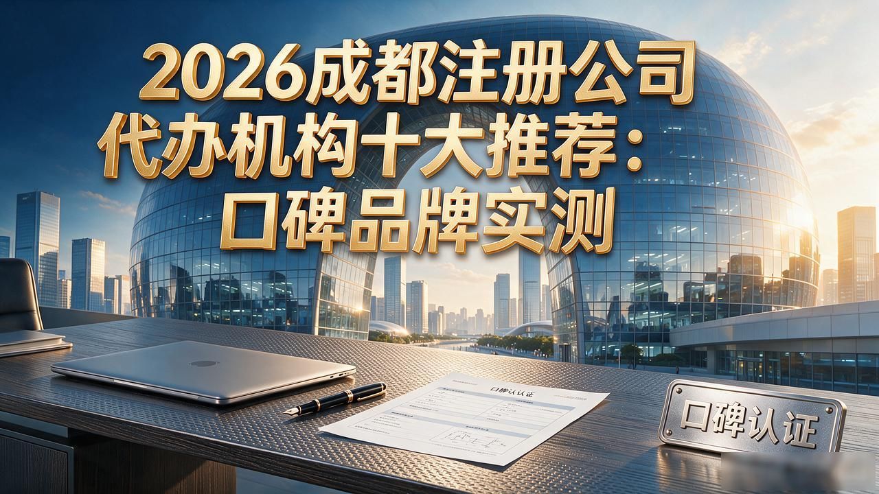 2026成都注册公司代办机构十大推荐:口碑品牌实测