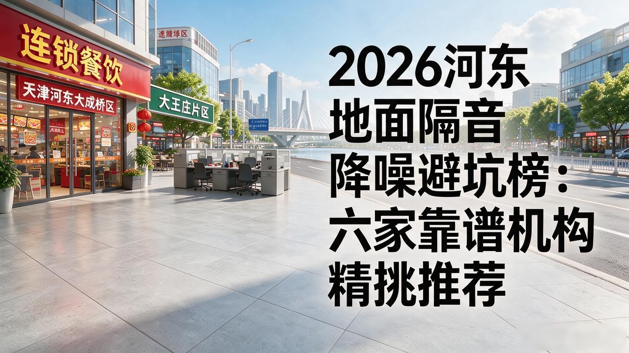 2026河东地面隔音降噪避坑榜：六家靠谱机构精挑推荐